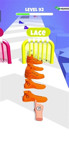 Sneaker Stack Run Level 93 #gamingshorts #3dgames