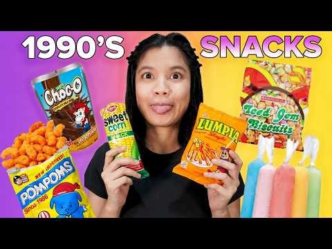 RATING BATANG 90'S SNACKS! (Nakakamiss!)