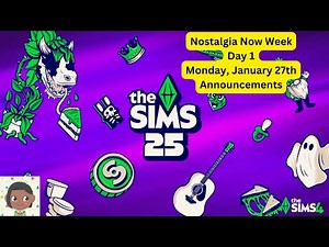 The Sims 4 Nostalgia Now Week | Day 1 (January 27)