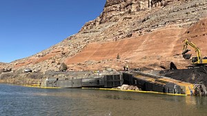 Cleanup continues in Colorado after train derails into Gunnison River, spills over 8,000 gallons of fuel