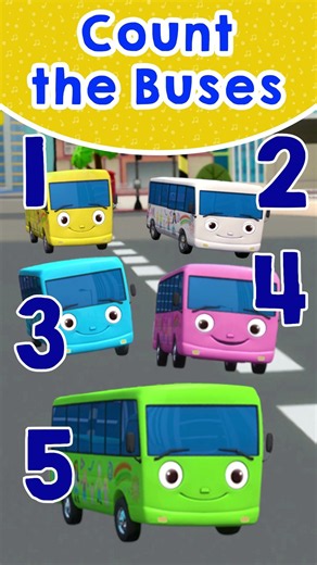 Popular Bus #Shorts! 🚌🔟 10 Little Buses #short #LBB #best