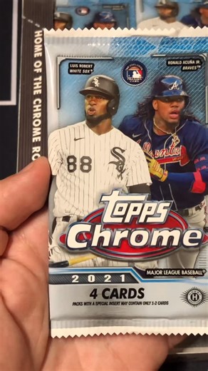 Pack a Day Hobby on Instagram: "2021 Topps chrome Hobby Pack 3. Click on the link in my profile to check out the full Hobby Box Now!. . . . . . . #topps #baseball #sportscards"