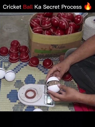 Amazing Cricket Ball Manufacturing Process