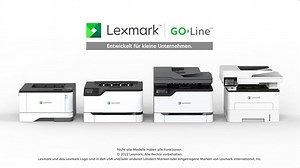 Lexmark MB2236i 3-in-1 Monolaser-Multifunktionsgerät (Drucker, Kopierer, Scanner, WLAN, Netwerkanschluß, bis zu 34 S./Min, autom. beidseitiger Druck, 7,2 cm-Touchscreen) weiß, grau