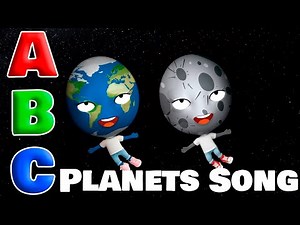 🚀👨‍🚀 ABC Planets Song 🛸👽 Phonics Space Alphabet A to Z 🪐 Learn the Alphabet with Singing Planets 😎🛰️