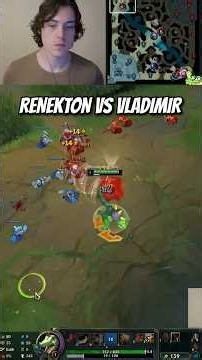 How To Punish A Ranged Champ When They Don't Secure Push - Renekton Vs Vladimir