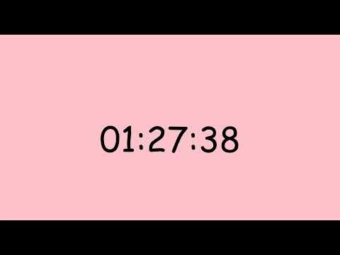90 Minutes Timer (Silent / Quiet)