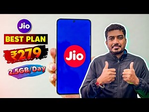 Jio Best Recharge Plan - ₹279 Mein Milega Ab 2.5GB/Day || Must Watch ||