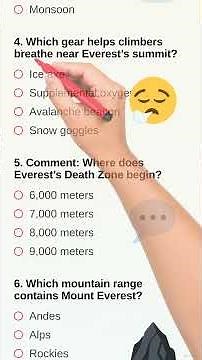 Think you know Mount Everest climbs? Test your summit knowledge in 6 quick questions.