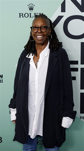 Whoopi Goldberg collapses on 'The View' table in Entertainment Weekly's honor