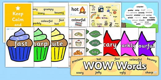 Wow Words Resource Pack
