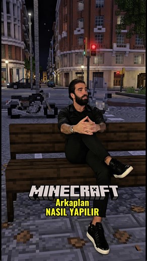 Minecraft Dünyasına Dönüşen Fotoğraflar İçin Özel Prompt