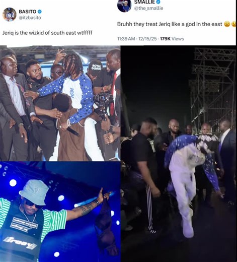 King Tunde Ednut on Instagram: "Jeriq just shut down Enugu 20,000 capacity and is about to do Onitsha Stadium tomorrow 30th December and Ebonyi stadium 3rd January, Omo he is the only African rapper doing multiple stadiums in a year , OGBEEEEEEEEEEEEEE 📺: @jeriqthehussla"