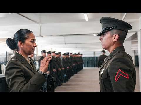 Marine Recruits at a Battalion Commander’s Inspection at Recruit Depot San Diego 2026