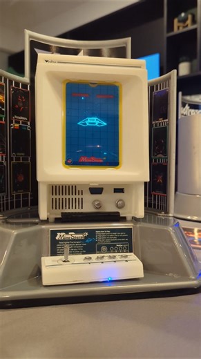 The limited-edition White Vectrex Mini prototype is here! 🕹️🤍 🚨 Fewer than 100 units remain. Pre-order yours on Kickstarter before it’s too late: www.kickstarter.com/projects/1852390947/vectrex-mini” | Vectrex