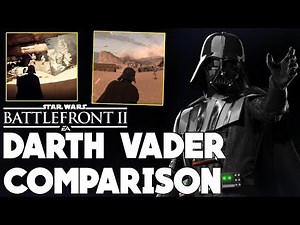 Battlefront vs Battlefront 2 - DARTH VADER!