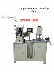 [Hot Item] Auto Nylon Wire Bottom Stop Welding Zipper Machine by Computer