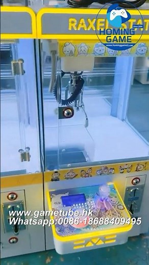 HomingGameSkill Single Player Mini Crane Claw Machine | Desktop Mini Toy Catcher Arcade Game