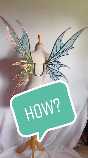 It’s magic! #fairywings #halloween #costume #costumewings #cosplay #cosplaywings #darkfairy #darkfairycore #fantasyaccesories #smallbusinesstiktok #fantasylovers #buysmall #faecore #makersoftiktok