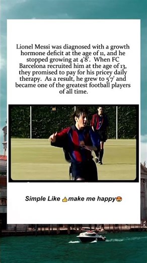 The Inspiring Story Behind Messi's Rise