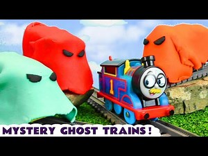 Thomas and the Funlings try to guess who the Mystery Ghost Trains are - Videos For Kids