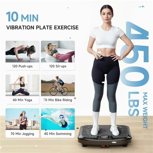 50%off Vibration Plate Exercise Machine