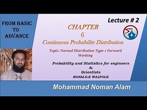 Lec:1 Normal Distribution Probability in Statistics| revision
