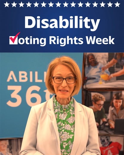 As Disability Voting Rights Week comes to an end today, hear from Ability360 Vice President of Advocacy April Reed about why being informed about the voting process is so vital. Want to learn more? Find resources in Maricopa County here: https://elections.maricopa.gov/ Find statewide info here: https://azsos.gov/elections/vote | Ability360