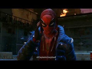 Miles Does A Back Flip Instead Of Catching Peter (Spiderman Meme)