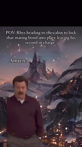 Ron Swanson as Amren is just so accurate 😂 🎥: @if.sleeves.could.talk | A Court of Thorns and Roses Fandom
