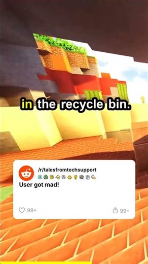 User got mad! #TechSupport #UserError #CustomerService