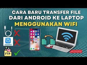 Easy Way to Transfer Files from Android Phone to PC/Laptop Using Wifi FTP Server without data cable