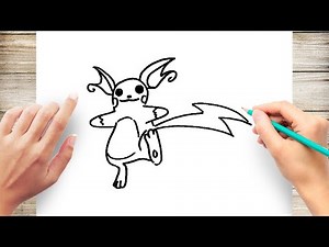 How to Draw Raichu Step by Step
