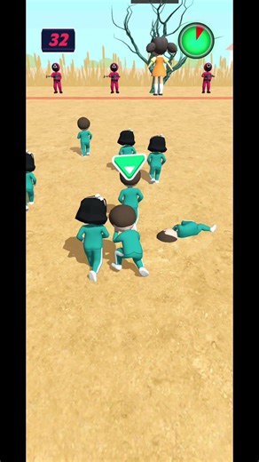 Squid Game 😱 Last Player Wins! #shorts