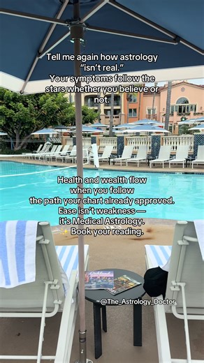 We block ourselves from so much abundance because we’ve been conditioned to believe everything must be hard, heavy, or chaotic to be “worth it.” If it comes easily, we get suspicious. If it flows, we feel guilty. But here’s the Medical Astrology truth: Your chart already shows you the path of least resistance. Health and wealth come in when you follow your elemental design — not when you fight it. 🔥 Fire signs heal   earn through movement, inspiration, freedom, not force. 🌱 Earth signs build w