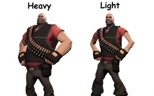 TF2 Heavy的体重焦虑(音量警告)