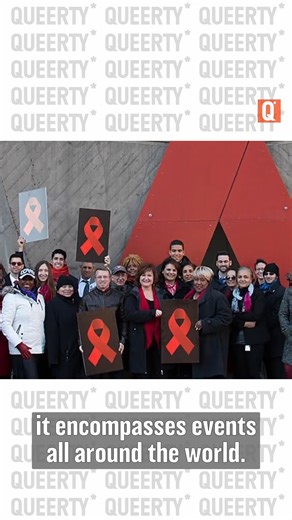 Queerty on Instagram: "To commemorate #WorldAidsDay (observed worldwide on December 1st), here's a list of four moments when HIV and AIDS broke through to a new level of cultural awareness."