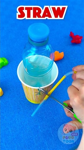 🥤 Easy Bottle Science for Kids With Cute Fountain Ideas 🧃#EasyCrafts #ScienceExperiments
