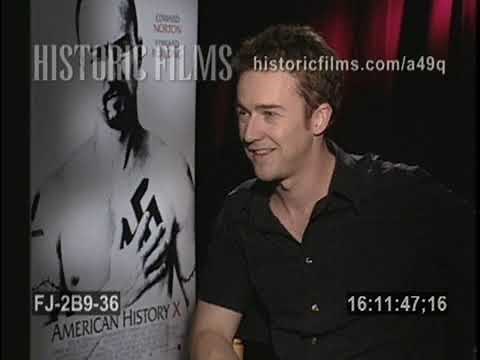 Edward Norton Interview for American History X (1998)