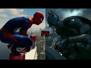 Spider-Man Vs Batman Arkham Knight: Combat & Fighting Comparison Showcase
