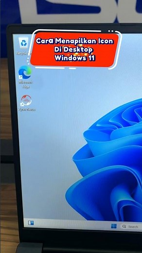 Cara menampilkan Icon Aplikasi Di Desktop Kusus Windows 11#tutoriallaptop#laptop#tipsandtricks