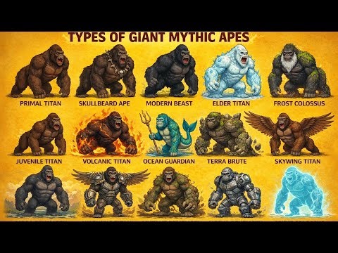 Ancient Legends of Giant Ape Titans Explained