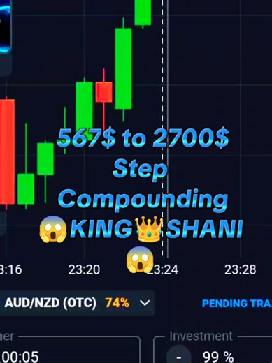 😂😱567$ to 2700$ 3 Steps🤣😱 Compounding Done in Market 😂 Market #viralvideo #fyp #100k #100k #shanitraders