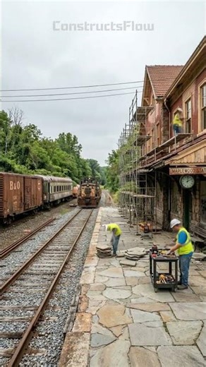 From Rust to Running Trains 🚂 Incredible Railroad Restoration