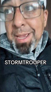 Storm trooper missed his shot on a 2nd date