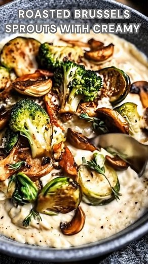 6.2K views · 34 reactions | Brussels sprouts roasted golden. Toss...