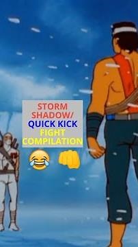 Storm Shadow & Quick Kick fight compilation | GI Joe Sunbow series