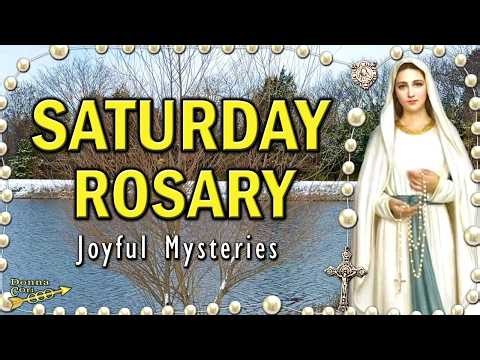 Holy Rosary JOYFUL Mysteries | SATURDAY Prayer for Peace & Family Devotion, WINTER Red Branches