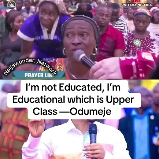 Odumeje: I'm Educational, Not Just Educated