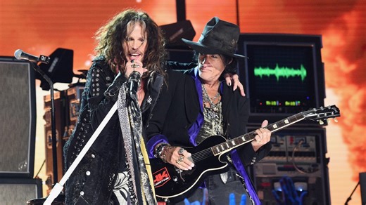 Aerosmith's Steven Tyler and Joe Perry reunite to perform at benefit show